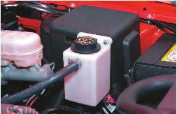 Fill the intercooler system with a mixture of 50:50 distilled water and GM recomended radiator