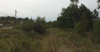 Existing Rail Infrastructure and Operations CN near Bedford The existing Bedford Subdivision is mostly single track Existing grade for double track exists