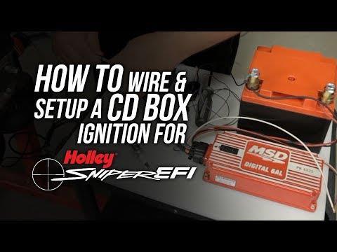 For additional instructions on how to setup a Sniper EFI using a CD ignition box,