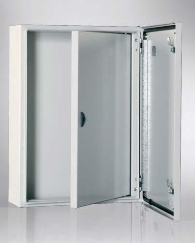 ST / STP BOXES COMPLEMENTARY ACCESSORIES INNER DOOR STPO1 Frame and door manufactured from 1.5 mm thick sheet steel. Colour RAL 7035 textured finish.