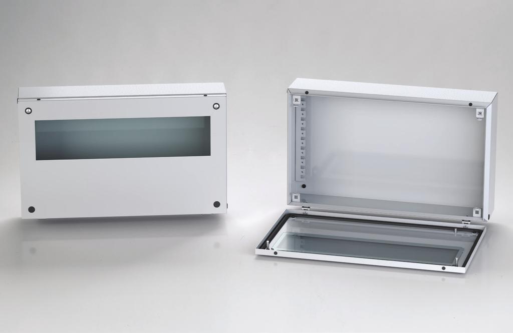 IP55 complying with IEC EN608; EN6059 EN608; EN60. Only for B= Only for B= TERMINAL BOXES WITH TRANSPARENT LID SDVX Note: to be ordered separately: mounting plate and/or DIN rails (refer to page 179).