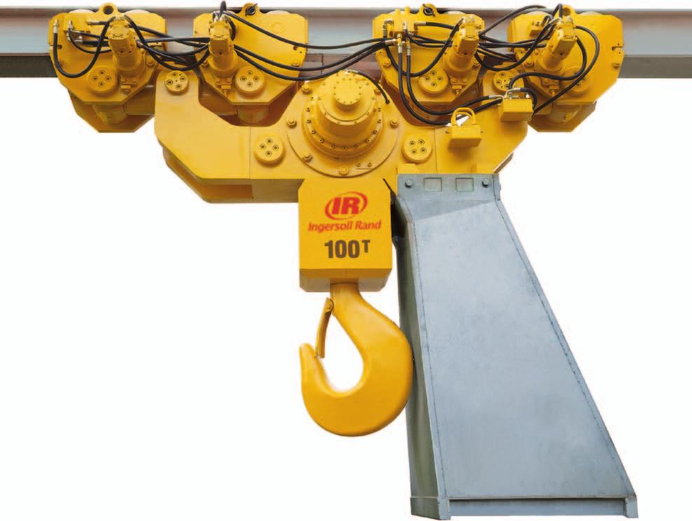 WHY CHOOSE INGERSOLL RAND MATERIAL HANDLING EQUIPMENT? Ingersoll Rand products are designed for applications in hot, cold, dusty, dirty, explosive and wet conditions.