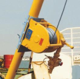 PORTABLE WINCHES Economically priced, the portable range of winches is