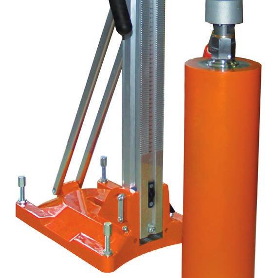 300 Watt Heavy User Core Drill motor is the professional solution, equipped with precise roller carriage, quick motor disconnect system (STS) and angle device.