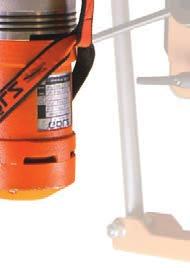 Tool- and fastening kit included Drill stand, weight 17,5 kg :