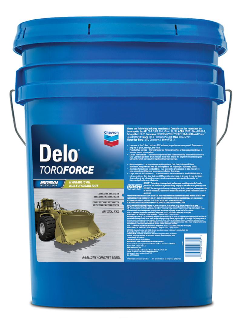 INTRODUCTION Let s Go Further with Delo TorqForce Products. When your heavy-duty equipment is working, your business is driving profits.