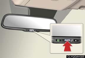 Topic Before Driving Anti-glare Inside Rear View Mirror The anti-glare mirror uses a sensor to detect light from vehicles behind and automatically