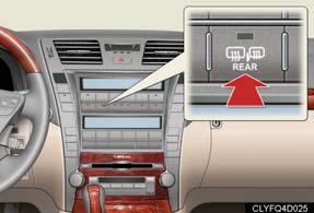 Rear Window and Outside Rear View Mirror Defoggers The system turns off automatically after 5 minutes.