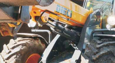 QUICK DEP System for depressurising the hydraulic service couplers: makes the