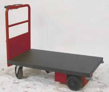 power drive platform trucks 272413 272416 273207 Power Drive Steel Platform Built-in UL approved charger. Battery charge status indicator. Two 12V DC batteries installed. Battery part #109148.