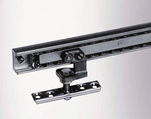 GEZE PERKEO sizes 1, 2, 4 GEZE PERKEO is a compact linear ball bearing system with axial major direction of loading for single-leaf and double-leaf sliding doors.