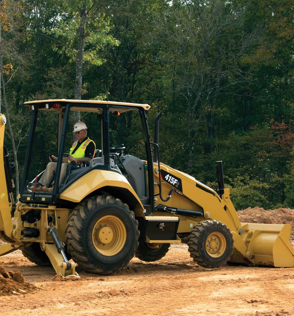 Experience the new Cat 15F2 Backhoe Loader with features including spacious operator station, optional pilot controls, superior durability and outstanding performance.