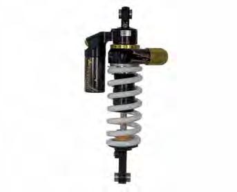 The set includes replacement fork springs and a replacement spring for the shock absorber.