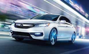 The 2016 model continues that tradition but with a host of thrilling upgrades that make the Accord more exciting than ever.