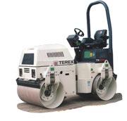 Arguably some of the toughest rollers in the world, the Terex