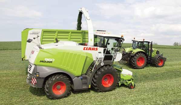 CLAAS DYNAMIC POWER for example, in the JAGUAR 980.
