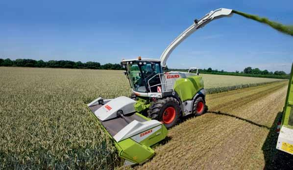 Whole-crop harvesting with the DIRECT DISC 610 or 520.