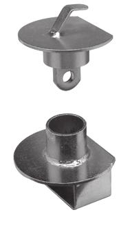 eyed Alike Lock Sets (Continued) Pin Diameter x Usable Length 91 5 8" x ¾" & 5 8" x 8" For Rapid Hitch ball platform and " square receiver hitch 9 5 8"