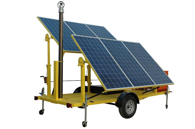 Click Photos to Enlarge Solar Charging System In this 24 volt DC system, each panel is terminated with a fused combiner box with a single lever action cut-off switch.