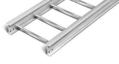 Straight Sections Most cable tray system side rails are stocked in 12 and 24 lengths. You can special order 30 lengths for 875 and 8F trays or 40 lengths for 103 tray.