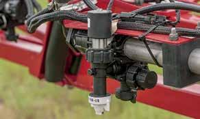 The AIM Command system s computer uses the sprayer s product pump to control pressure independent of application rate and ground speed. AIM COMMAND EASE OF OPERATION.