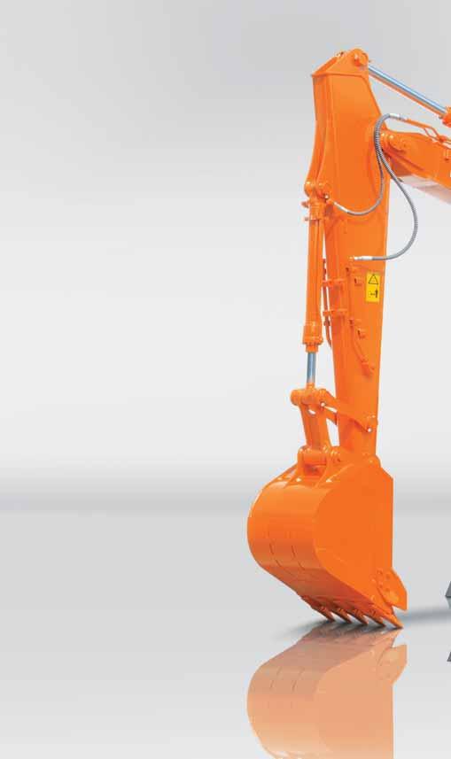 ZAXIS 135US WALK AROUND CONTENTS 4-5 Performance Enhanced power, torque and speed ensure the optimum performance of every Hitachi machine.