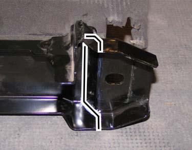Position kit bracket (radiator, driver) onto bracket