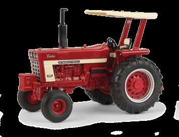 feel tires, hitch fits most 1:32 implements. 1:32 Farmall 806 Part No.