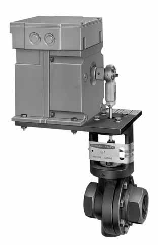 Mark 33 Series Electric Motor Control Valves The Mark 33 is a motor operated valve featuring the Jordan sliding gate seat and heavy-duty industrial motors for proportional (resistance), on-off,