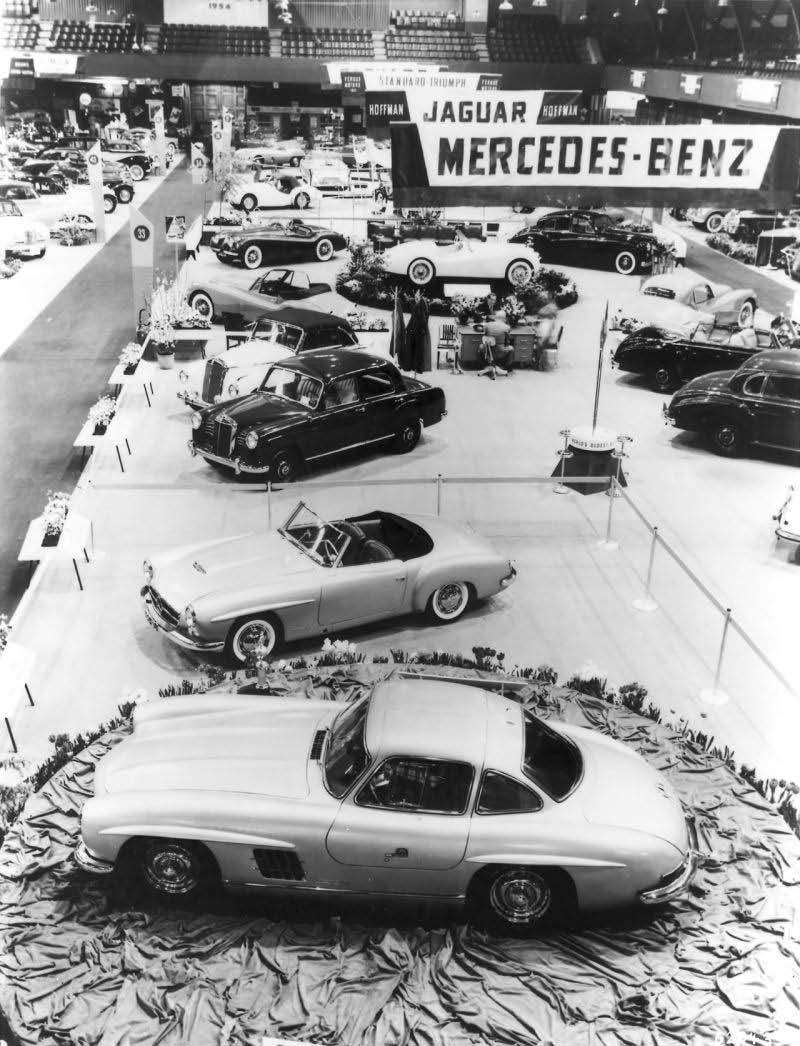 Sixty years ago, in February, Mercedes Benz unveiled the road going version of its race winning sports car at the International Motor