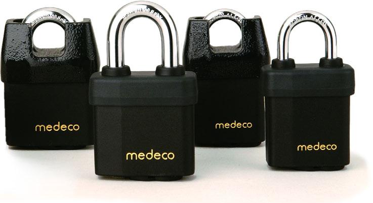 Medeco Padlocks The new Medeco padlock series is a complete line of premium high security or key control only padlocks that can be master keyed into most existing Medeco 3 key systems using door