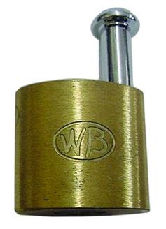 format interchangeable core. Available with a 5 /16 diameter boron shackle with a 1 3 /8 or 2 3 /8 vertical clearance, or a 7 /16 diameter boron shackle with a 1 3 /8 or 1 7 /8 vertical clearance.