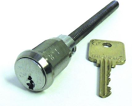 Threaded Extension Locks Medeco 63 Series Medeco offers a threaded extension lock that can be used in laundry, vending or a variety of other applications.