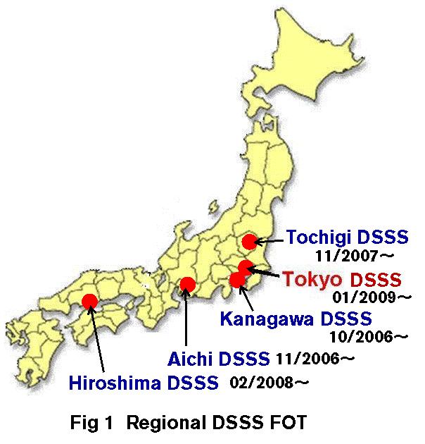 Progress of V-I Cooperative Safety Support System, DSSS, in Japan DSSS:Driving Safety Support Systems using IR Beacon Masao FUKUSHIMA *1, Kunihiro KAMATA *2, Noriyuki TSUKADA *3 Universal Traffic
