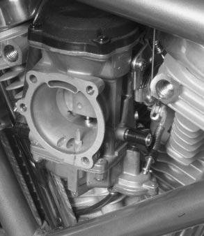CARBURETOR GENERAL See Figure 4-1. Buell motorcycles use a constant-velocity, gravity-fed carburetor.