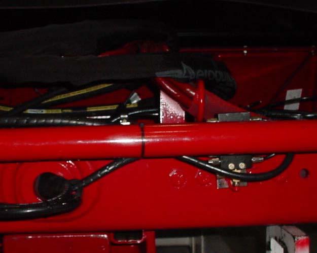 Rear Axle Fittings Mount Rear Axle Secondary Valve and valve bracket on beam over tie-rod.