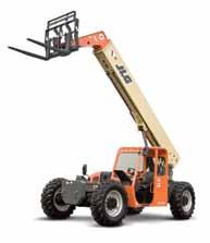 5 m) Model G6-42A With all-wheel steer maneuverability, a powerful side-mounted engine, and a spacious cab with wrap-around dash, it s easy to see how the JLG model G6-42A telehandler will help boost