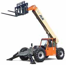 8 m) Model G9-43A The JLG model G9-43A telehandler delivers the capacity to lift, move and place up to 9,000 lb of materials including lumber, blocks and trusses.