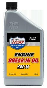 Lucas Engine Break-In Oil is created with a specialized additive package that is unique for the breakin process.