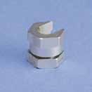SN Series Nut llows side mounting of nut to threaded rod Reduces the need for