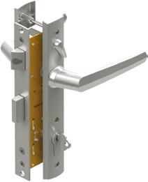 2-Point Mortice Lock The Mortice Lock offers a new and improved locking system with enhanced furniture options available.