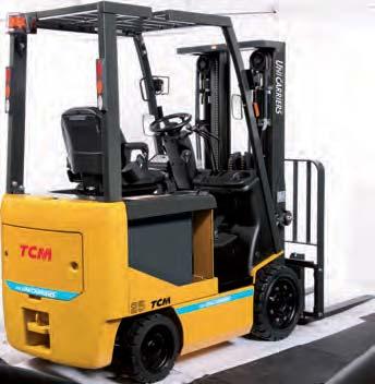 ELECTRIC COUNTERBALANCED FORKLIFT TRUCKS FCB-A1 Series 3,000-6,000 lbs.