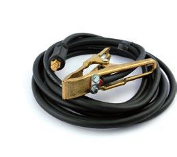 with plug 399P3563_0* TSB 35 / 50 (13 mm) and brass ground clamp 400 A PU 1 Ground cable, 50 mm², max. 400 A / 60% cpl.