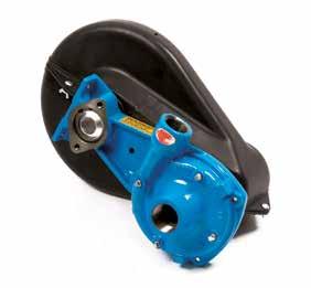 Belt-Driven, Cast Iron, Polpropylene & Stainless Steel Series 9400 Belt Drive Features Available in cast iron, polypropylene and 316 stainless steel for extended pump life Drive: 12-groove belt