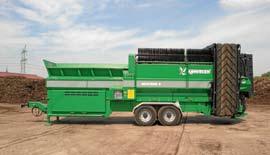Both feature extra rugged hoppers, straight line hopper belt control, and automatic screen drum fill level control for smooth operation.
