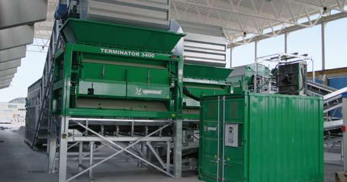 Technology for a better environment Komptech machines cover the key process stages in solid waste treatment shredding, screening, separation and composting.