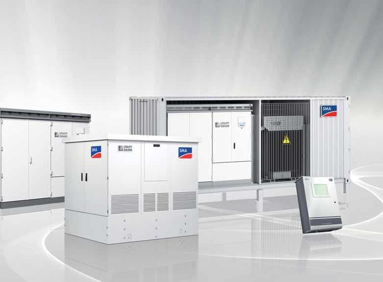 Link to the grid worldwide Equipped with the power of either one or two robust Sunny Central CP XT inverters in the power class of your choice and with appropriate transformers, the SMA MV Power