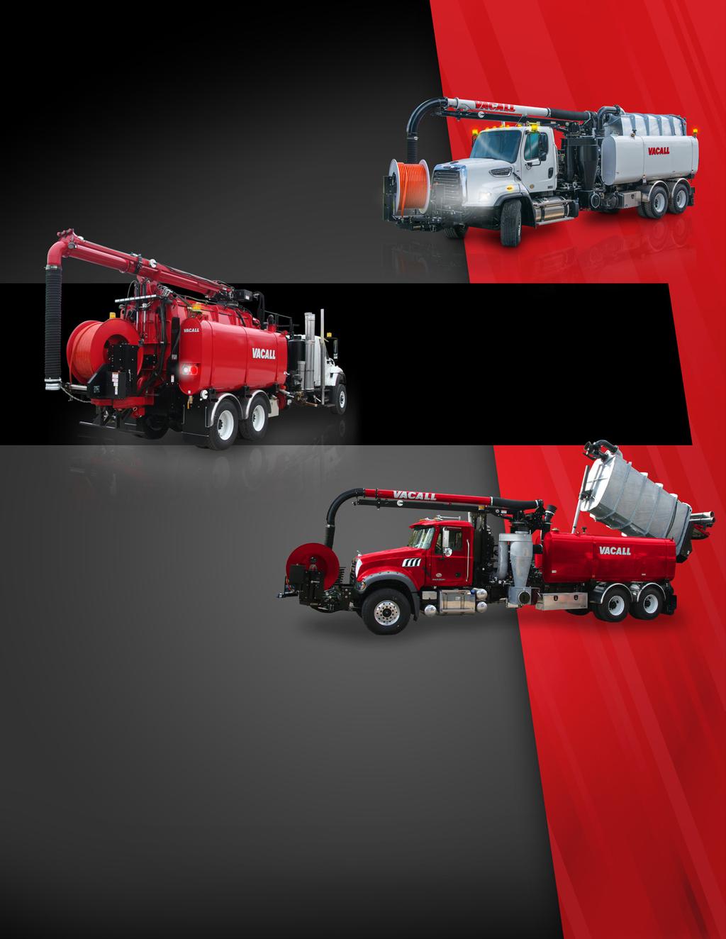 CHOOSE THE MODEL AND FEATURES YOU WANT P Series AllJetVac P Series combination sewer cleaner models use a positive displacement blower system that sets the industry standard for high performance and