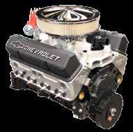 486 Exh & 229 Int / 230 Exh duration @.050 POWER HORSEPOWER: 420 @ 5700 rpm TORQUE: 450 @ 4400 rpm COMP RATIO 10.0:1 - for this crate engine recommend 91 octane fuel.