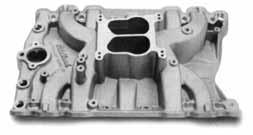 The runners have been cast in such a way to insure enough metal thickness to allow for gasket matching and porting. Accepts 1975 and earlier waterneck only.